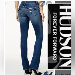 hudson signature petite bootcut jeans